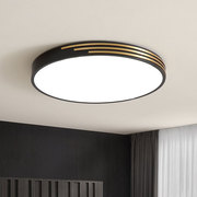 卧室灯创意个性，led吸顶灯轻奢圆形，家用温馨全铜简约现代房间灯具