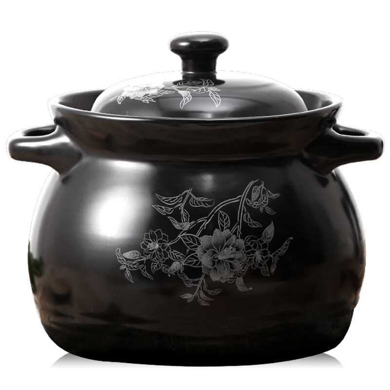 Soup pot ceramics 3800ml Health soup black Heat resistant casserole Soup potin the Kitchen/Cooking utensils , Cooking utensils , Cookware/Pot/Kettle , Casserole/Kamameshi category - from Buy2taobao.com to provide professional Taobao agent buy service