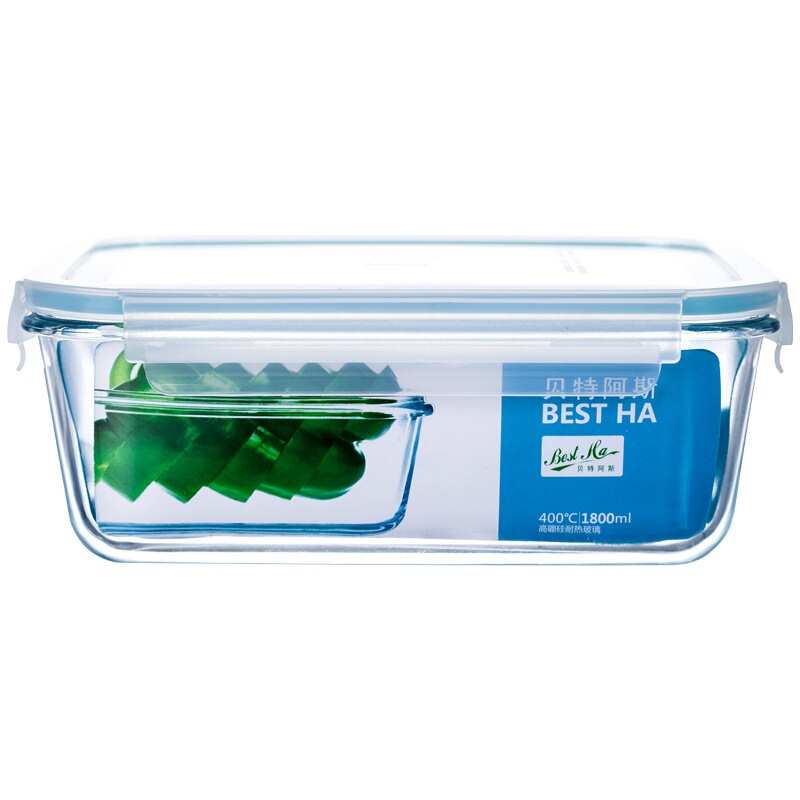 Bate Aas BestHA Pyrex Crisper rectangle 1800ml Refrigerator Microwave applicablein the Tableware , Fresh container/Fresh Containers , Crisper category - from Buy2taobao.com to provide professional Taobao agent buy service