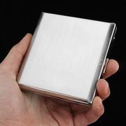 德国品质高档金属烟盒超薄20支装自动翻盖烟盒香烟子男士纯铜烟盒
