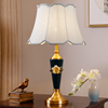 欧式陶瓷台灯全铜简约创意，客厅时尚温馨婚庆浪漫美式卧室床头灯具