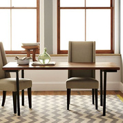 美式loft仿古做旧餐桌咖啡桌长桌会议桌实木办公桌铁艺餐桌椅组合