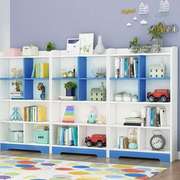 简易客厅儿童书柜简约现代书架落地多层学生书橱创意收纳置物架