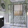 法式400×800植物花砖，厨房卫生间纯色墙砖厕所复古瓷砖燕子