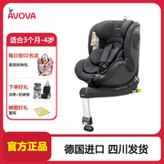 德国Avova斯博贝61儿童安全座椅3个月-4岁360旋转isofix支撑腿