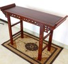 明清中式实木条几条案供桌雕刻靠墙桌长条桌，奇石翘头雕花玄关桌