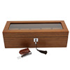 手表盒木质带锁首饰盒，欧式复古简约手表，展示盒木制饰品盒