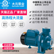大元泵卧式管道离心泵iq型，380v工业化工泵增压泵工业取水3寸4寸