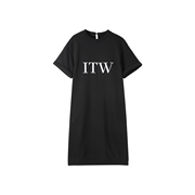 B3087-ITW-气质字母女装连衣裙