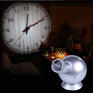 OVO第四代创意挂钟LED客厅投影钟夜光钟数字投影时钟表