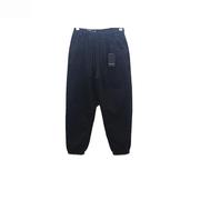 中性款ABLE JEANS男女牛仔裤春秋立体松紧腰弹力宽松复古运动长裤