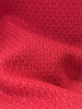 正大红色全羊毛呢子，编织布料柔软外套连衣裙子，秋冬高定服装面料