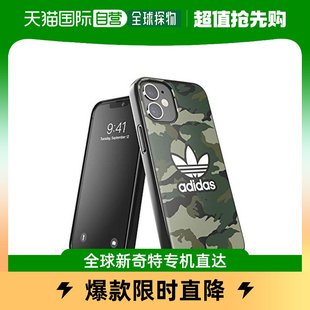 日本直邮Adidas阿迪达斯 iPhone 12 Mini手机壳5.4彩印 FW20