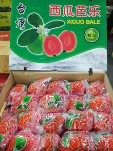 红心芭乐番石榴果新鲜应季水果 15-20粒8斤