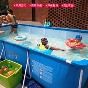 大型家用儿童游泳池超大支架成人家庭洗澡戏水池户外折叠加厚