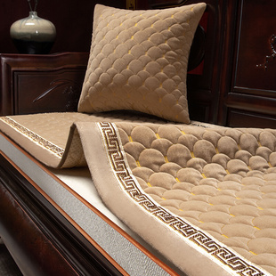 中式红木沙发垫防滑实木家具，沙发坐垫加厚四季通用皮沙发专用