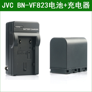 适用 JVC杰伟世BN-VF823 JY-HM85 HM95 HM95AC 摄像机电池+充电器