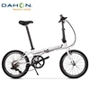 Dahon大行20英寸超轻变速折叠自行车儿童学生男女式单车P8青春版