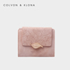 Colvon Klona钱包女短款2024卡包钱包一体包多功能小众零钱包