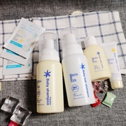 日本本土版mamakids婴儿洗护沐浴露，洗发水保湿旅行套装mama&kids