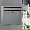 邮筒别墅欧式室外挂墙带锁信报箱铁艺信箱创意意见箱家用信件箱