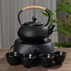 家用围炉铸铁茶壶焖茶壶茶具泡茶耐高温烧水壶，电热煮茶烧茶壶套装