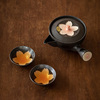 同合日本进口有田烧窑变樱花茶具套装日式手工复古粗陶茶壶茶杯