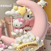 网红同款小夜灯女hellokitty小夜灯，卧室床头灯桌面摆件生日礼物