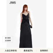  j1m5买手店louisshengtaochen23aw丝质缠绕连衣裙