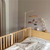 ins北欧风婴儿木制动物风铃支架床铃婴儿床装饰床帐搭配摄影道具