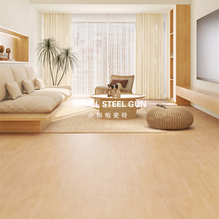 柔光肌肤釉原木风木纹，瓷砖600x1200卧室，客厅阳台仿实木地板砖