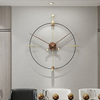 极简个性简约高颜值大气，网红轻奢艺术客厅装饰钟表，餐厅大尺寸挂钟