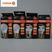 osram欧司朗led灯泡3.3w5w小球泡，p型e27螺口，家用普通照明节能灯泡