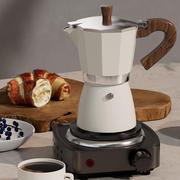 摩卡壶家用意式煮咖啡器具户外手磨咖啡机浓缩萃取手冲咖啡壶套装