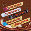 瑞士Toblerone三角巧克力牛奶黑巧巴旦木蜂蜜杏仁条装年货节零食