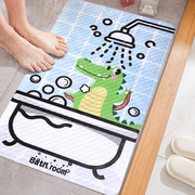 卡通浴室防滑垫儿童卫生间防水地垫厕所洗澡脚垫家用pvc防摔垫子