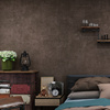 深色纯色素色咖色无纺布，黑色墙纸北欧客厅卧室背景，灰色壁纸高级感