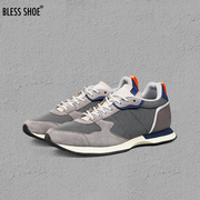 blessshoe2022sset-vntg夏季复古风拼色跑鞋，低帮透气休闲跑鞋