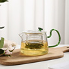 法风玻璃茶壶耐高温煮茶器家用复古茶水分离泡茶器花茶壶茶具套装