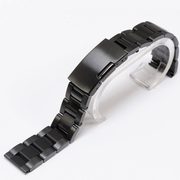 APES黑钢表帶 钢表带 代用卡西欧 鲁美诺斯18 20 22 钢带