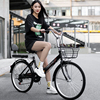 可折叠自行车男女式免充气超轻便变速22寸24寸免安装学生成人单车