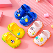 宝宝凉鞋包头男童夏季卡通，1-3岁2女童洞洞，鞋软底防滑婴儿学步凉鞋