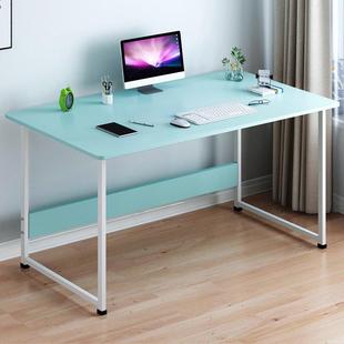 电脑桌台式家用办公桌简约写字台学生，简易书桌卧室组装单人小桌子