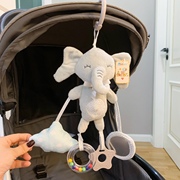 宝宝推车挂件0-6个月婴幼儿，床铃摇铃风铃毛绒，新生儿安抚娃娃玩具