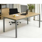 办公家具简约现代办公桌写字台电脑桌台式桌时尚钢架书桌简易桌子