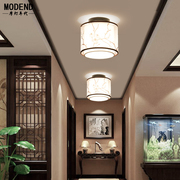 新中式过道吸顶灯走廊简约入户门厅灯阳台灯美式复古创意玄关灯具