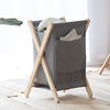 北欧风布艺脏衣篓家用折叠脏衣桶玩具杂物收纳筐脏衣服整理收纳篮
