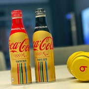 /日本进口Coca－Cola东京奥运会限定纪念收藏版可口可乐铝瓶