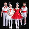 六一儿童演出服中小学生大合唱团，诗朗诵表演服男女童蓬蓬裙合唱服