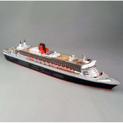 模型邮轮号玛丽德国轮船豪华siku王后玩具仕高1手工diy船1720仿真